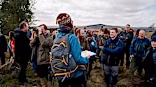 Group and guide hepple wild at 2025 Gathering