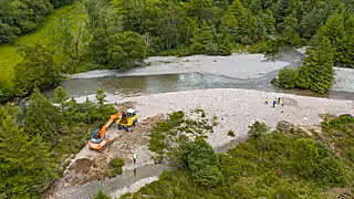 River restoration at wild ennerdale